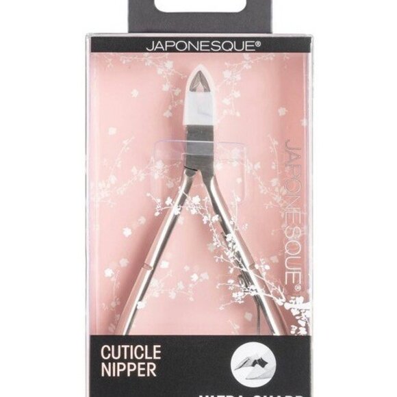 Japonesque Pro Cuticle Nipper Extra Sharp Blades Stainless Steel Distressed - Picture 1 of 4